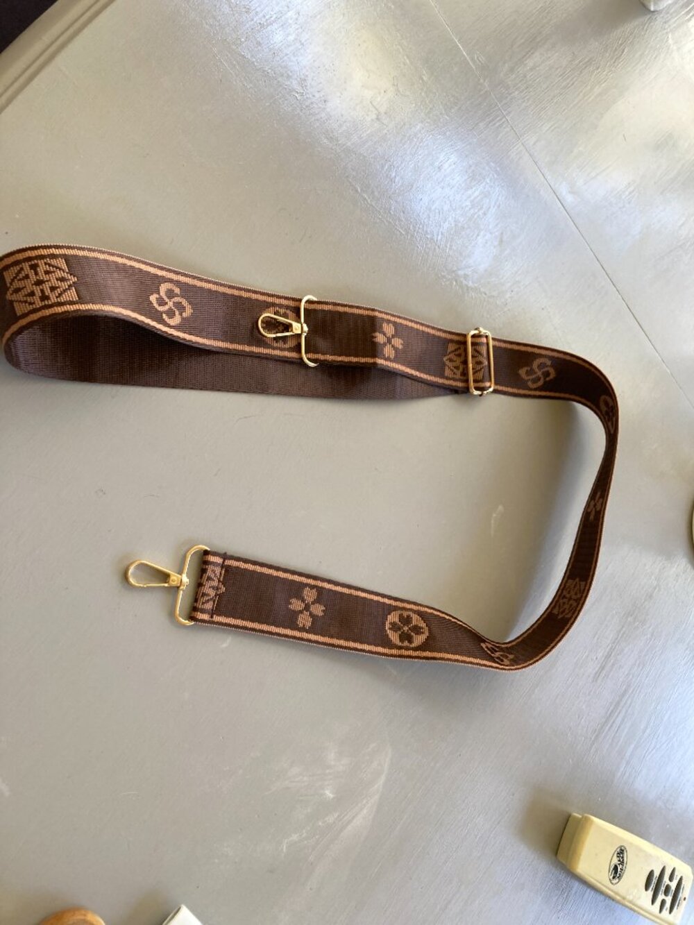 Crossbody Replacement Strap Logos  1.5"W X46"L Adjustable NEW LUXURY